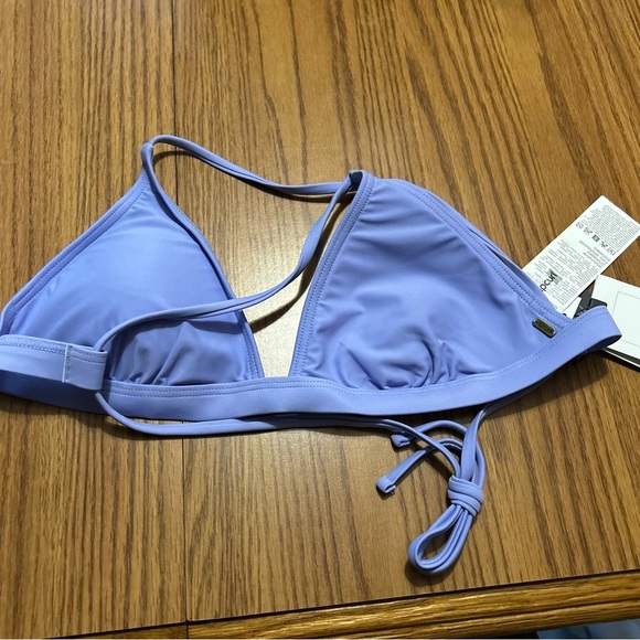 NWT Rip Curl Classic Surf Crossback Triangle Bikini Top Swim Violet Size S - Picture 3 of 3